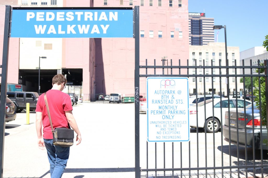 Exterior image of 8th & Chestnut Lot