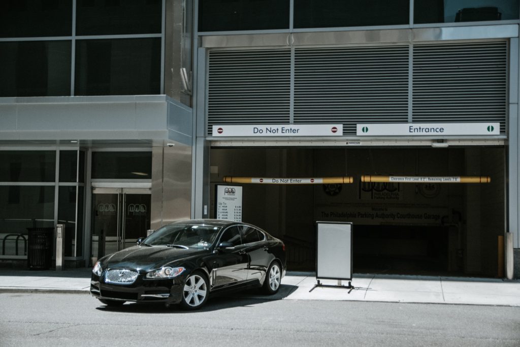 Exterior image of Family Courthouse Garage