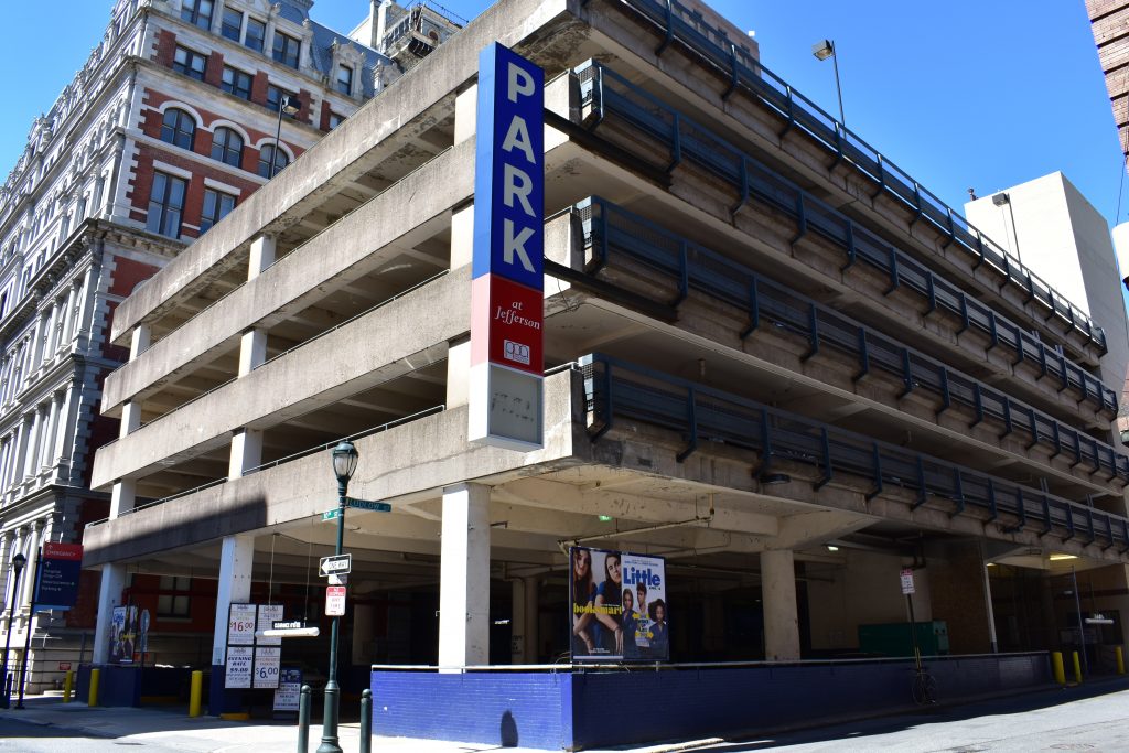 Exterior image of Autopark at Jefferson Garage