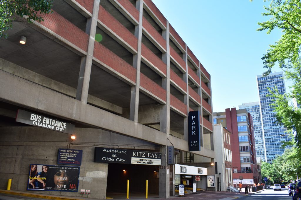 Exterior image of Family Courthouse Garage