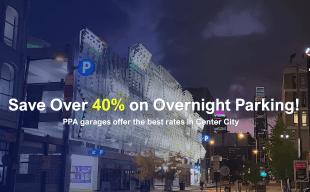 Save on overnight parking at PPA garages