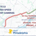 60 Day Warning Period for Automated Speed Enforcement Cameras on Stretch of Route 13 in Northeast Philadelphia Has Begun